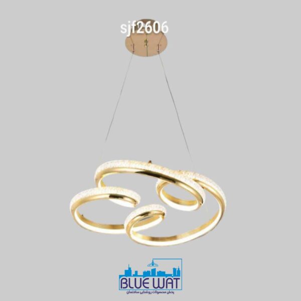 لوستر کریستالی اس ام دی smd کد sjf2606